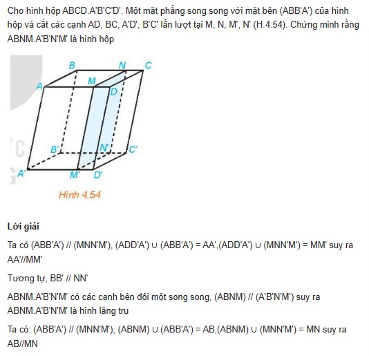 giai toan lop 11 trang 93 94 sach kntt tap 1 hai mat phang song song 7