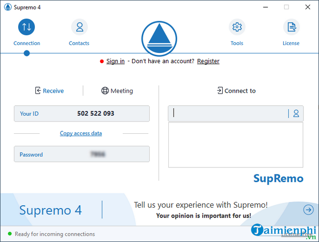 supremo remote 
