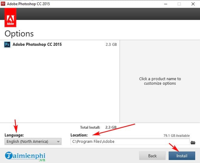 Cách cài Photoshop CC trên máy tính