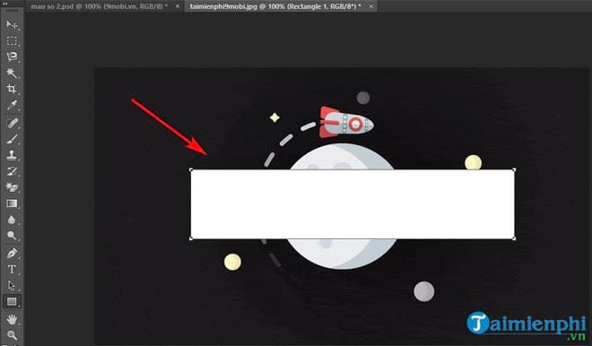 Cách làm chữ trong suốt bằng Photoshop trên máy tính