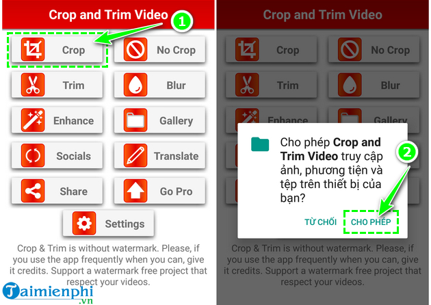 Cách cắt video trên Android nhanh và đơn giản nhất với Crop & Trim Video