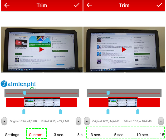 Cách cắt video trên Android nhanh và đơn giản nhất với Crop & Trim Video