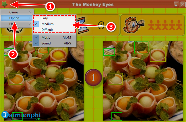 Cách tải và cài The Monkey Eyes, game rèn luyện khả năng quan sát