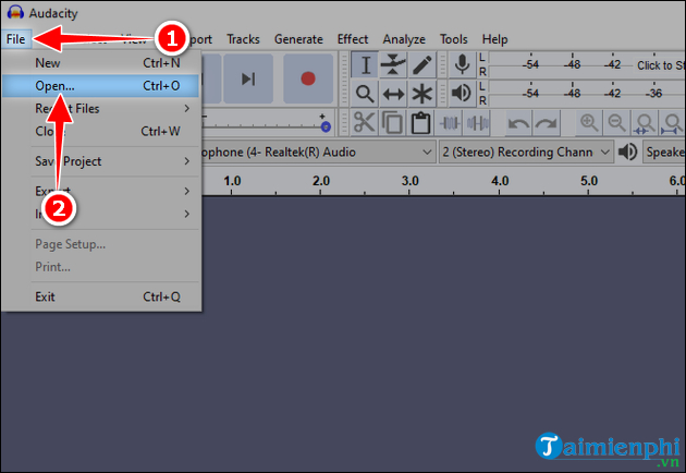 music clips by audacity