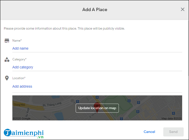 How to set up a business location on google maps