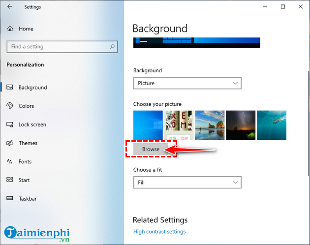 Cách đổi hình nền máy tính, thay ảnh màn hình desktop, laptop Windows 10, 8.1 , 7