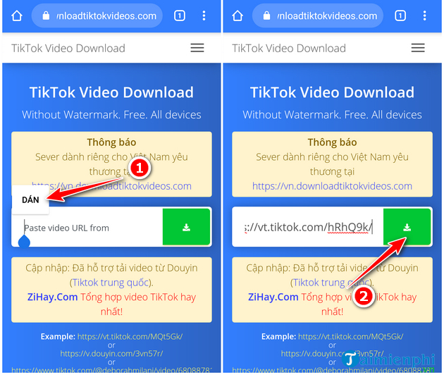 Cách tải video Tiktok không có dấu watermark
