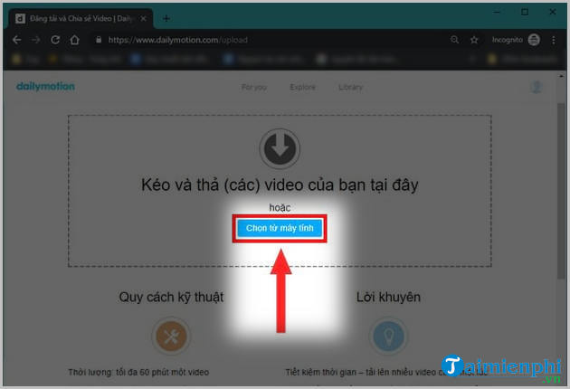 how to play len video dailymotion.com