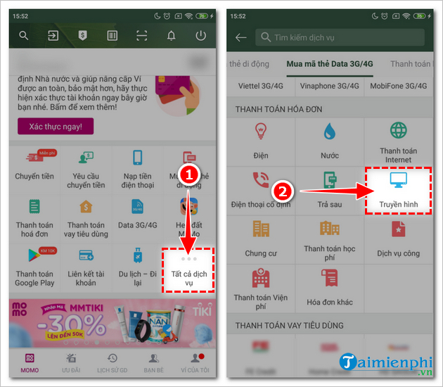 Cách mua gói VIP K+ chỉ từ 15k/tháng 10 dang ky goi vip k chi tu 15k thang