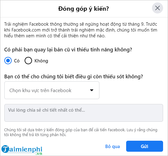 Cách chuyển Facebook giao diện cũ khi chưa quen giao diện mới