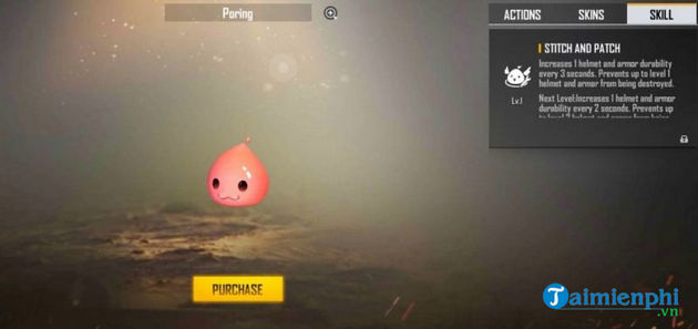 danh sach cac pet co trong free fire