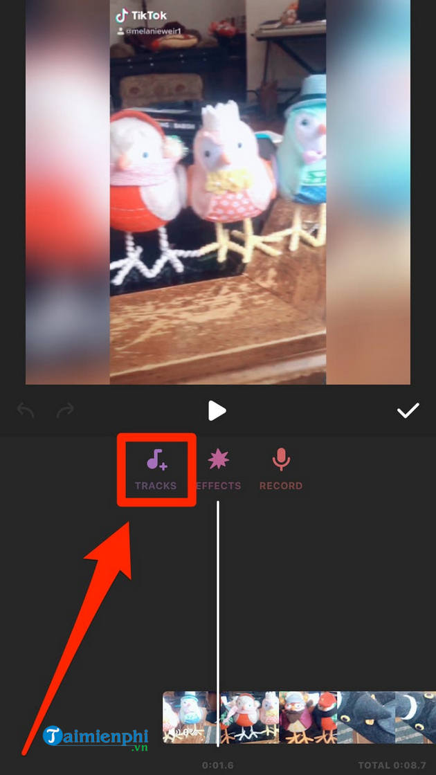 Cách sửa video TikTok bằng InShot