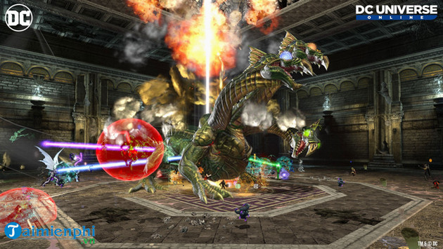 buoc chan vao the gioi tuyet voi trong game dc universe online 3
