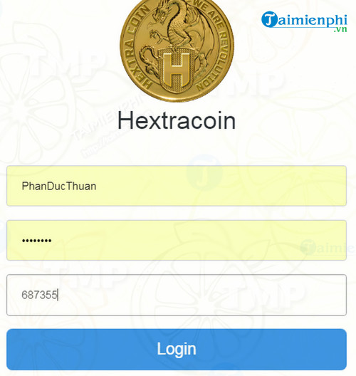 Cách bảo mật HextraCoin