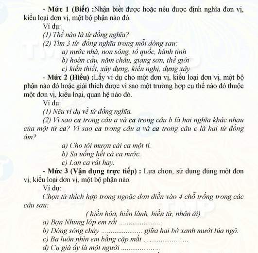 Cách ra đề thi Tiếng Việt lớp 1 theo Thông tư 22