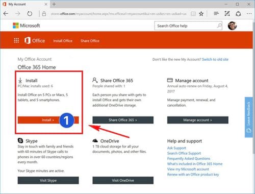 huong dan tai bo cai office 365 offline chinh chu tu microsoft