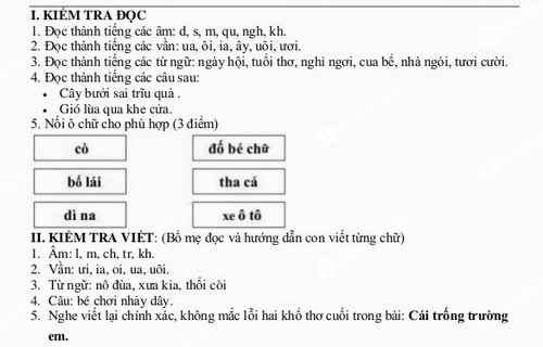 Tổng hợp bài tập Toán, tiếng Việt, tiếng Anh lớp 2