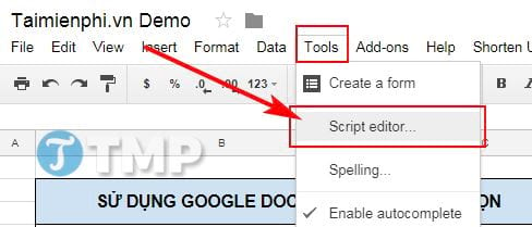 Sử Dụng Google Docs Để Tạo Url Rút Gọn Link