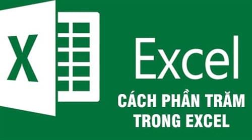 cach tinh phan tram trong excel