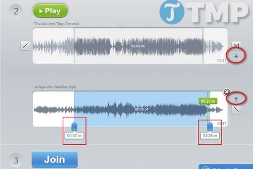 Cách ghép nhạc MP3 Online trực tuyến đơn giản
