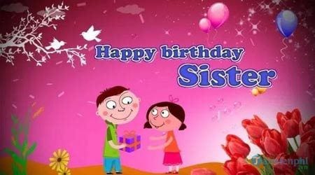 Lời chúc mừng sinh nhật chị gái