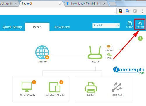 Cách đổi mật khẩu wifi Archer C9