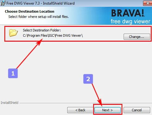 Cách cài đặt Free DWG Viewer