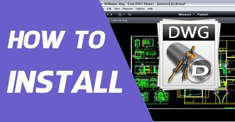 how to install free dwg viewer