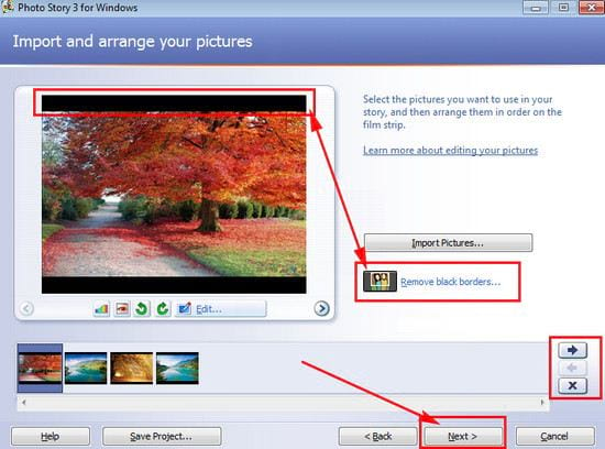 How to use photo story 3 for windows 4