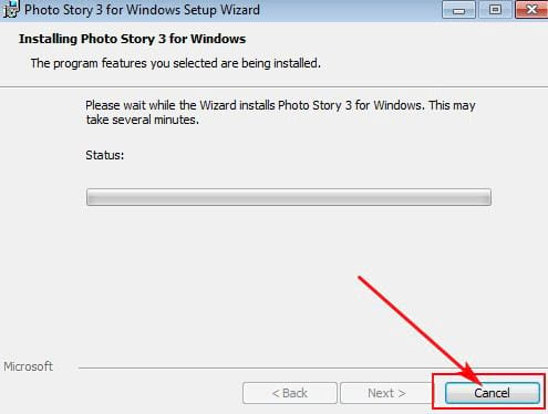 Cách cài đặt Photo Story 3 for Windows
