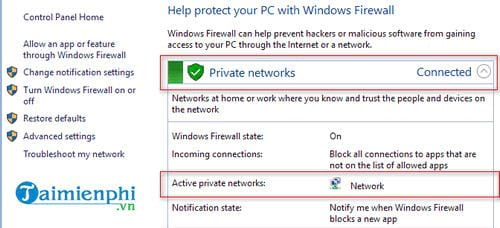 Chỉnh sửa Firewall Rules trên Windows 10