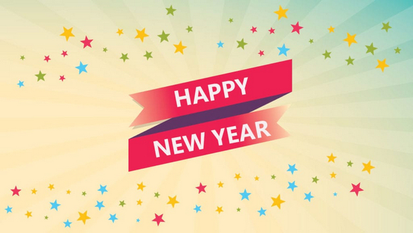happy great new year 2018