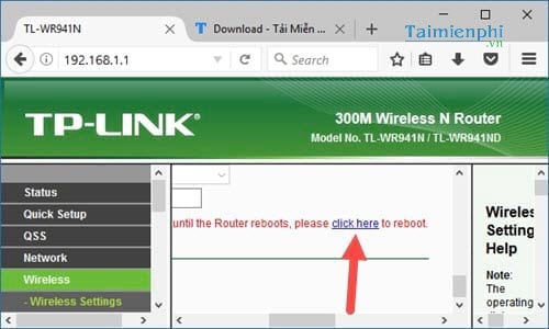 Cách đổi mật khẩu Wifi TP-LINK TL-WR940N(v3.0) 450mpbs