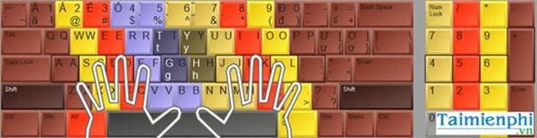 Nhấn vào ảnh để phóng to huong dan luyen go 10 ngon bang rapid typing tutor 8