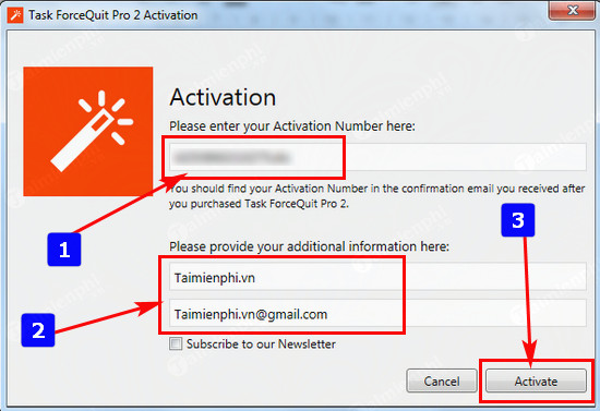 giveaway ban quyen mien phi task forcequit pro 2 4
