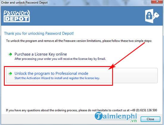 giveaway ban quyen mien phi password depot 10 3