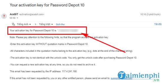 giveaway ban quyen mien phi password depot 10 8