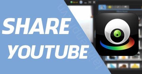 chia se video tren cyberlink youcam len youtube