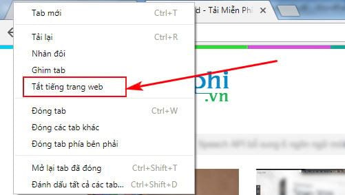 Cách tắt tiếng trang web trên Chrome siêu nhanh