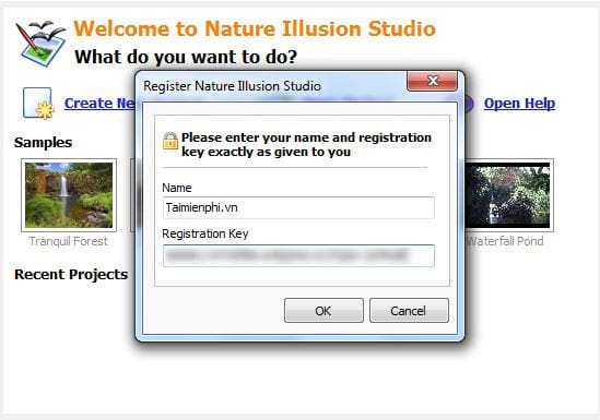 Giveaway) Bản quyền miễn phí Nature Illusion Studio, tạo hiệu ứng cho