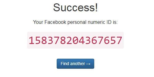 how to find facebook id 6