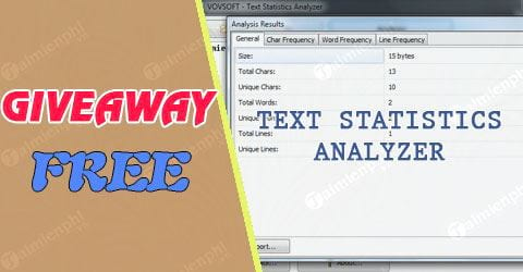 giveaway ban quyen mien phi text statistics analyzer phan tich van ban du lieu tu 5 4