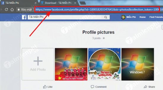 how to copy facebook link on computer 8