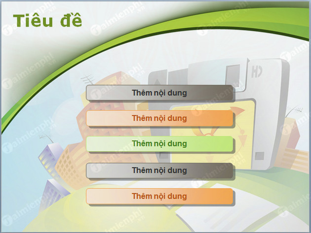 Tải những mẫu PowerPoint, mẫu Slide đẹp