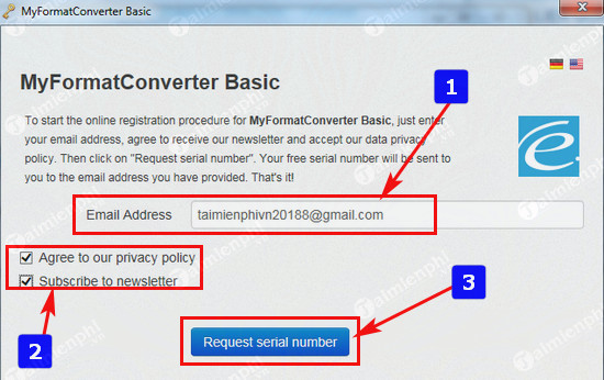giveaway ban quyen mien phi myformatconverter basic 3