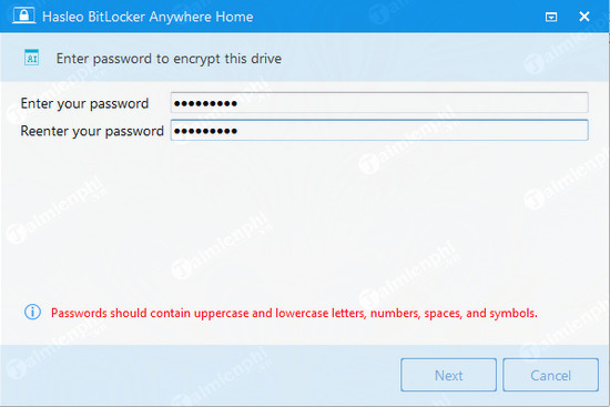 giveaway ban quyen mien phi bitlocker anywhere 5