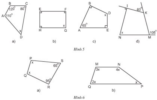 Tổng hợp các dạng bài tập về tứ giác lớp 8