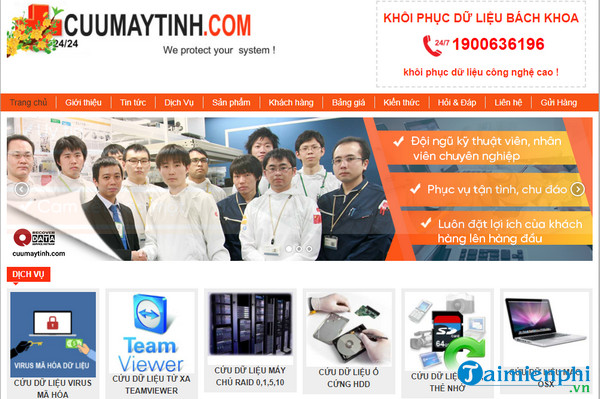 trung tam cuu du lieu may tinh