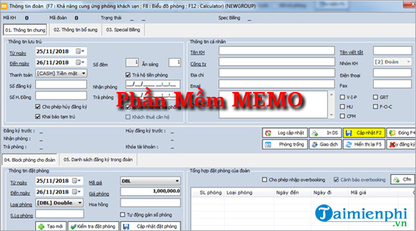 top phan mem quan ly khach san mien phi MEMO