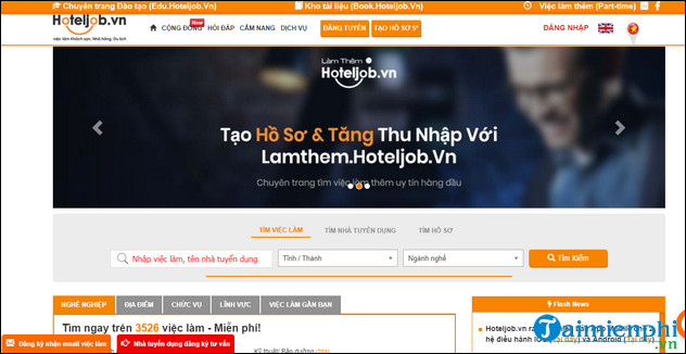 Website tuyển dụng ở Việt Nam tốt nhất, hiệu quả